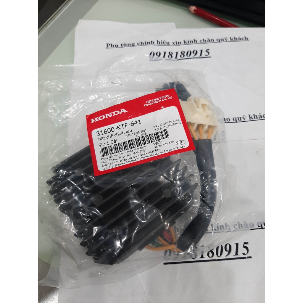 Tiết chế chỉnh lưu sac sh nhập 2008-2010 honda