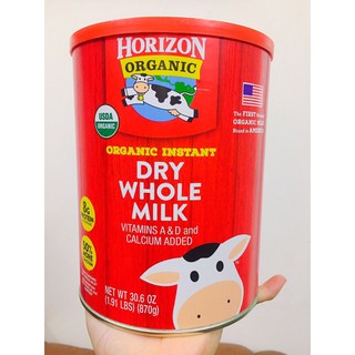 Sữa tươi dạng bột Horizon Organic 870g