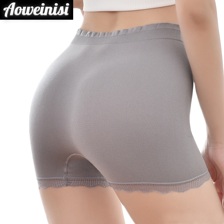 Quần Lót Boxer Phối Ren Đính Nơ Xinh Xắn Ngọt Ngào Cho Nữ