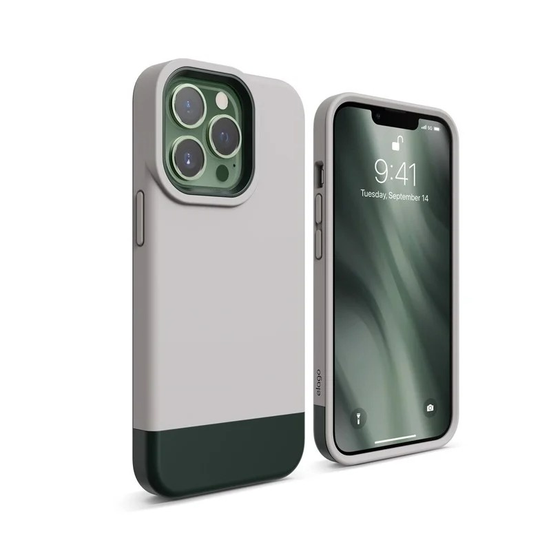 Ốp chính hãng Elago Glide màu DARK GREEN cao cấp cho iP