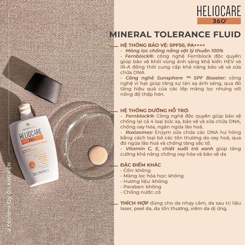 KEM CHỐNG NẮNG HELIOCARE 360