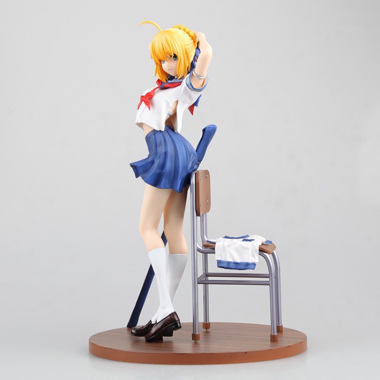 Mô hình tĩnh FGO Saber Altria Pendragon Sailor Suit Uniform Fate Grand Order