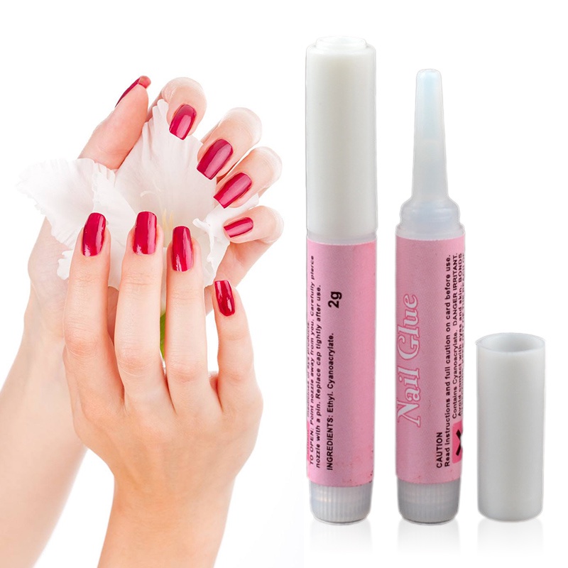 Keo Dán Móng Làm Đẹp Mini Đầu Trang Trí Nghệ Thuật Giả Keo Acrylic Phụ Kiện Móng Keo Dán Móng Chất Lượng Cao 2G-Ampere