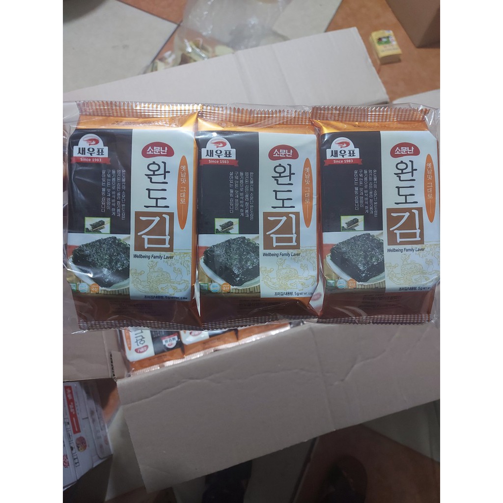 Lốc 3 Gói Rong Biển ăn Liền