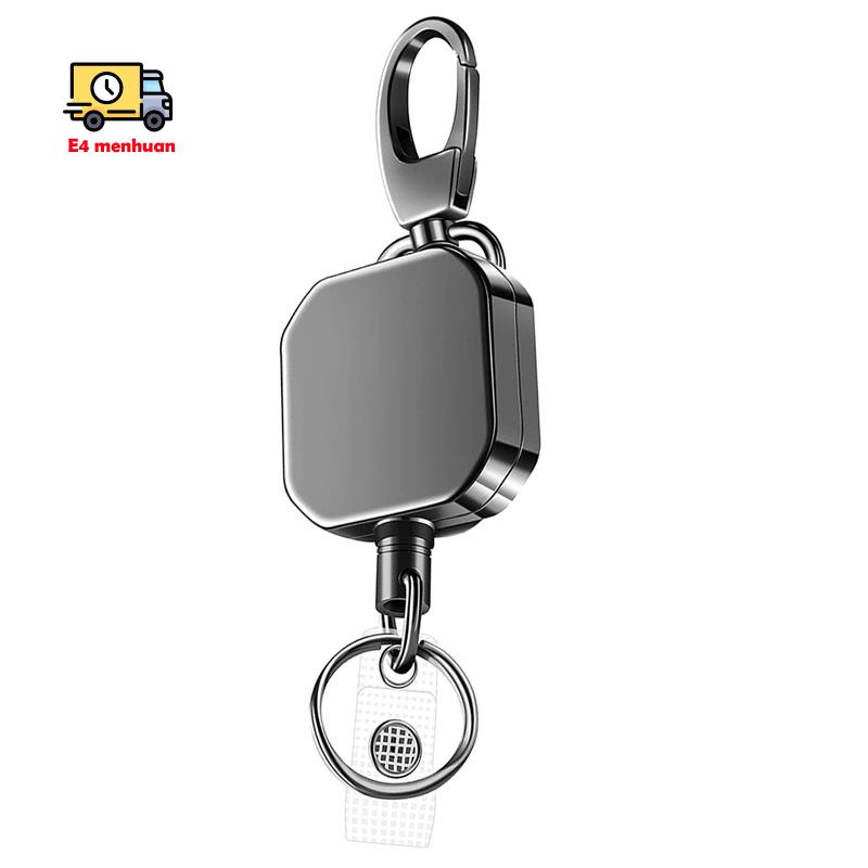 Móc khóa bằng kim loại chịu lực nặng có thể thu vào cỡ 28.3Inch