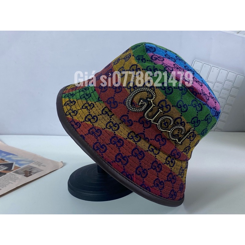 Combo nón kết + bo bucket cặp { g } vải 7 màu sói  ( 1 cặp - 2 nón ) trend thời trang