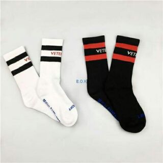 Tất vetements len gân