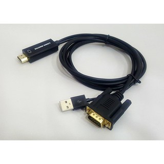 Cáp chuyển đổi hdmi to vga kingmaster ky-h129b dài 1.8m