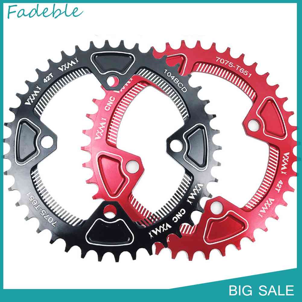 Đĩa Xích Xe Đạp Leo Núi Vxm 104BCD 40T/42T