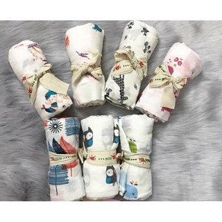 Khăn tắm sợi tre aden dành cho bé 120*120