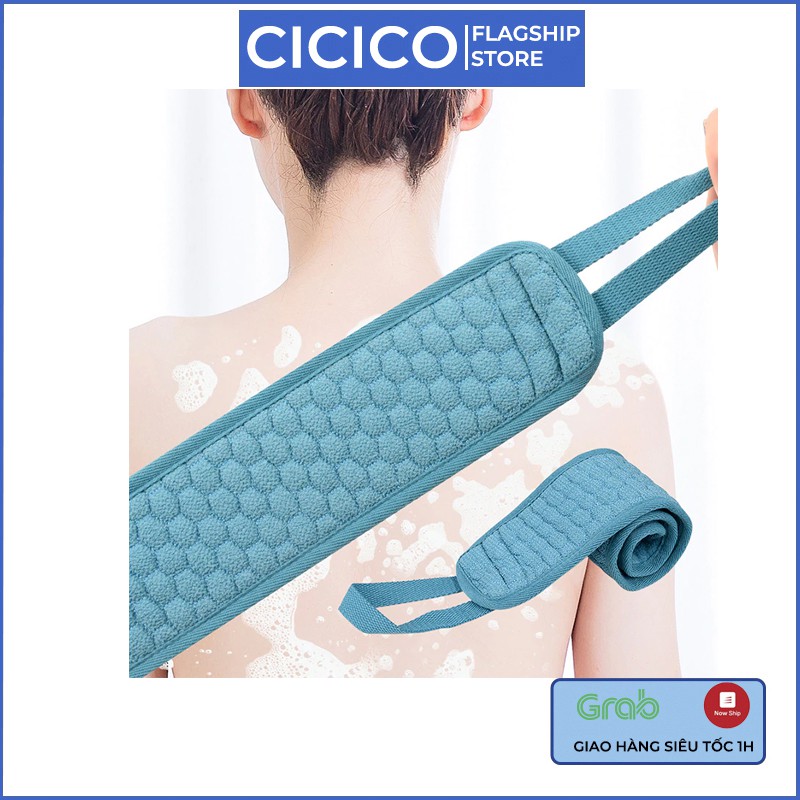 [Mã LIFEXANH03 giảm 10% đơn 500K] Cọ lưng Cicico A194 khăn tắm cọ lưng kháng khuẩn bền và siêu sạch