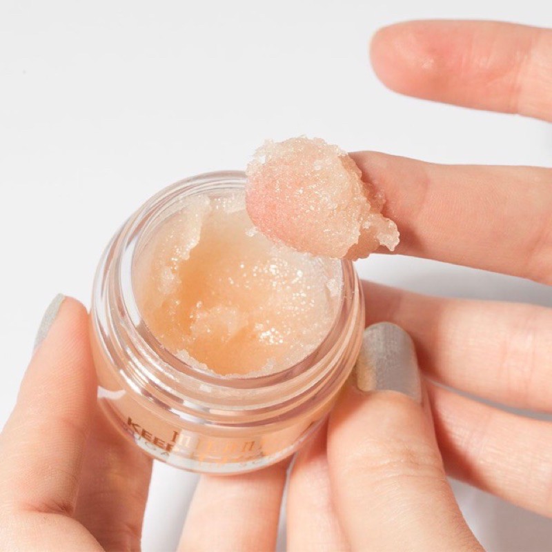 COMBO 3IN1 Tẩy Da Chết Môi Và Mặt Nạ Dưỡng Môi Hồng Căng Mọng Có Thể Làm Son Dưỡng Môi KARITE Đào LIP SCRUB + LIP MASK | BigBuy360 - bigbuy360.vn