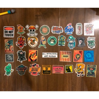 set sticker all monsters are human