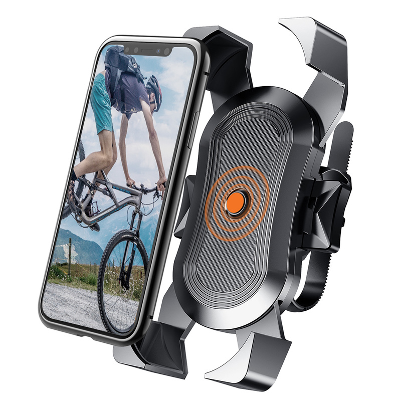 Waterproof Bicycle Phone Holder for Mountain or Road with Touch Screen/360 ° Rotating Bracket for All Smartphone