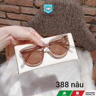 Kính mát thời trang gọng nhựa cao cấp chống UV400, kính mắt Qiwa Eyewear - 338