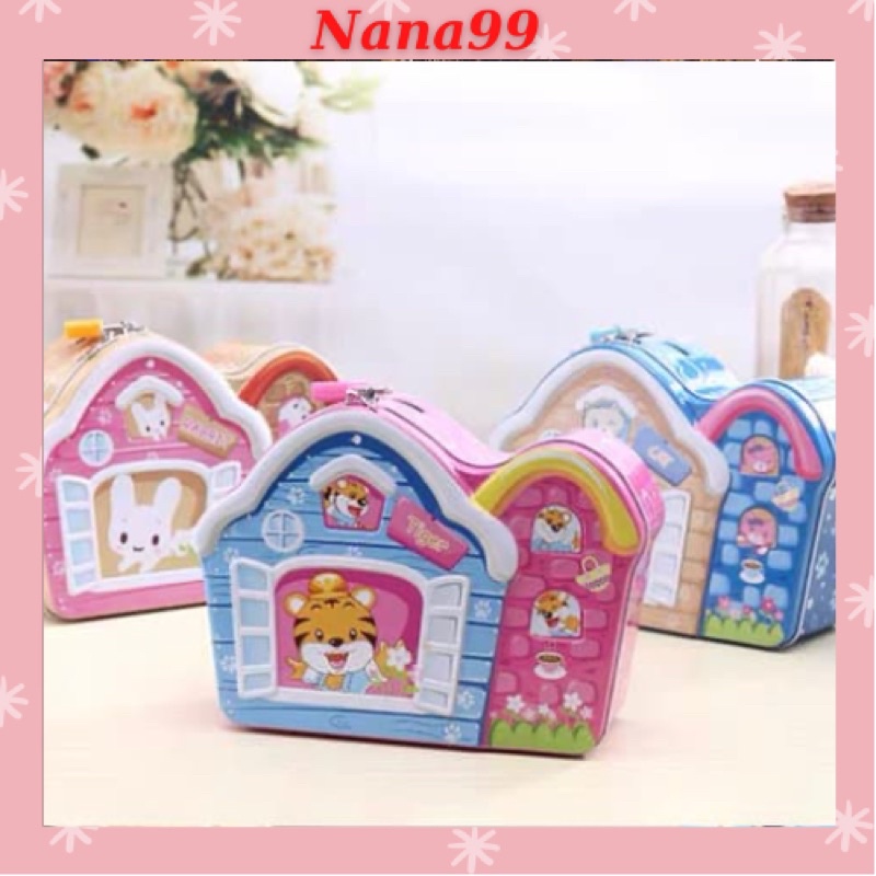 💖Ống Heo Đựng Tiền Tiết Kiệm Có Kèm Ổ Khoá