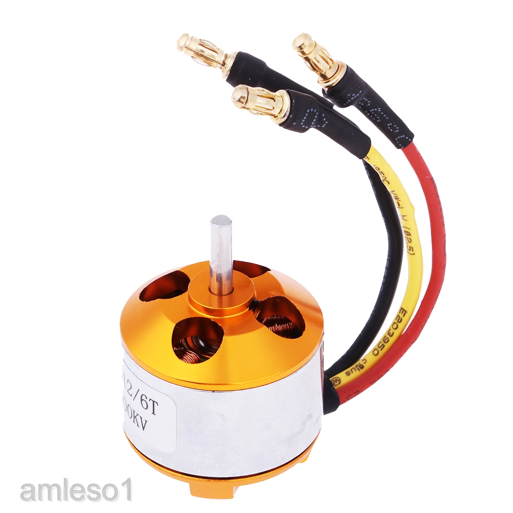 Động cơ không chổi than RC 2200KV 2212-6+30A ESC + Cánh quạt cho máy bay điều khiển