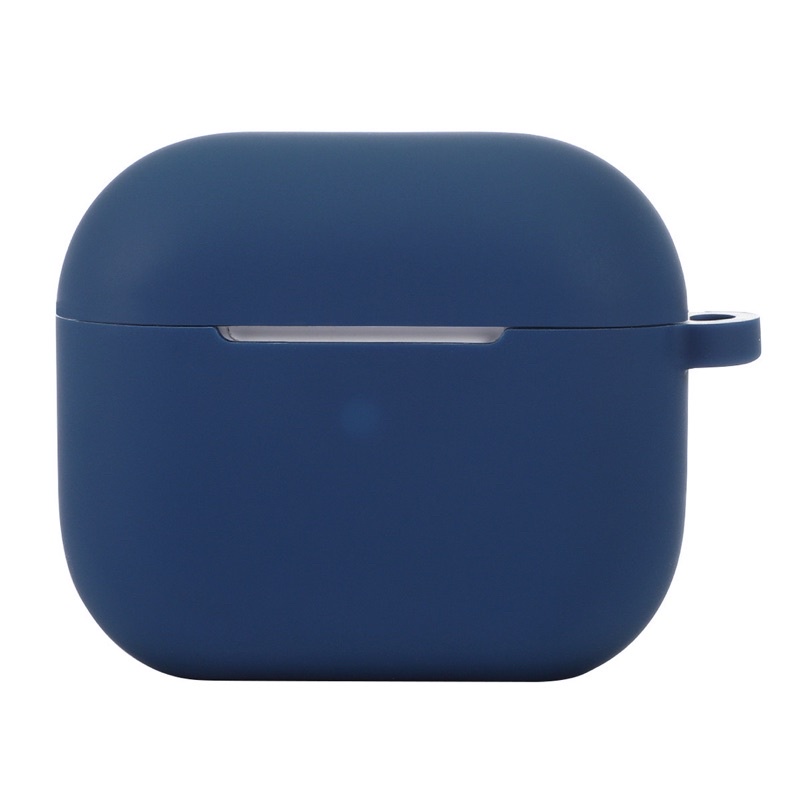 Vỏ Case Ốp bảo vệ tai nghe airpods 3 silicon dẻo màu + kèm móc