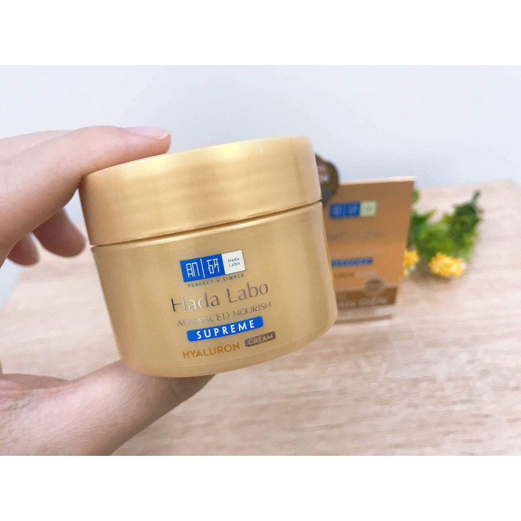 Kem Dưỡng Ẩm Toàn Diện Hada Labo Advanced Nourish Supreme Hyaluron Cream