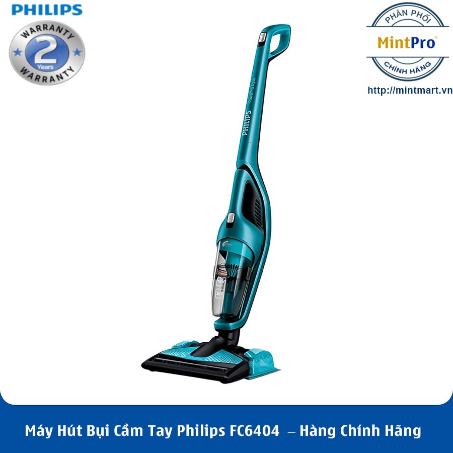 Máy Hút Bụi Cầm Tay Philips FC6404 – Hàng Chính Hãng – Bảo Hành 2 Năm Toàn Quốc