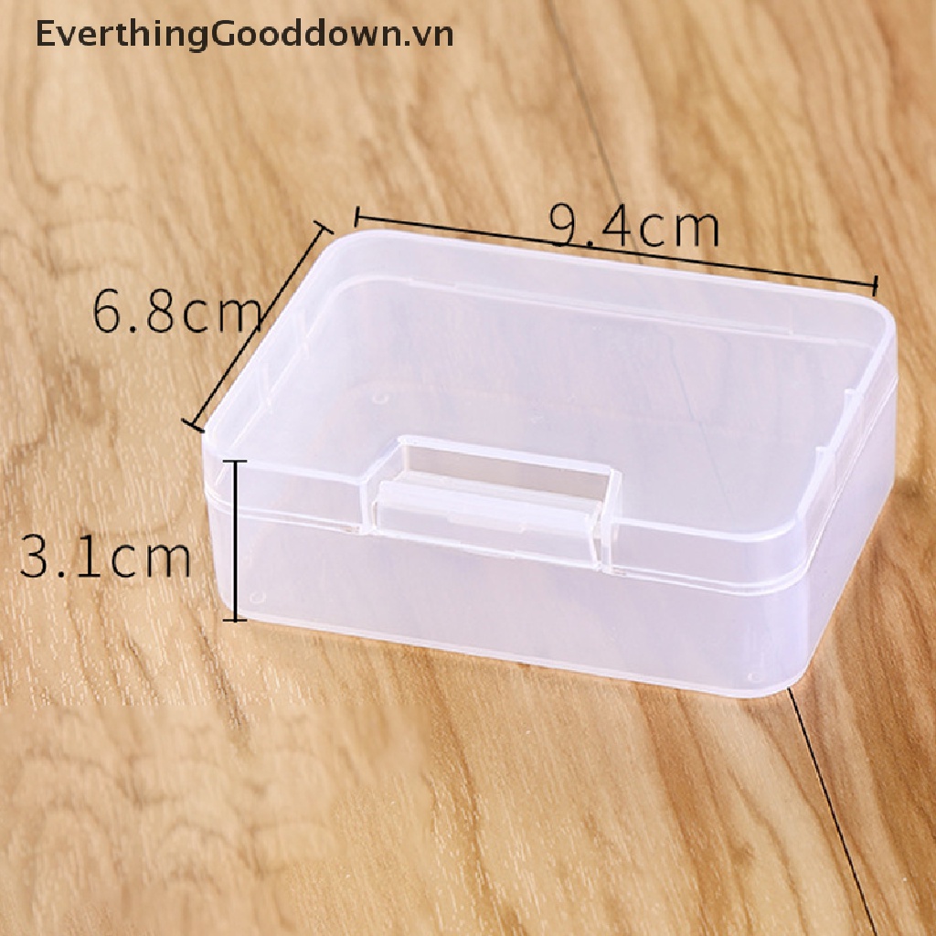 Hộp nhựa pp mini trong suốt có nắp đậy tiện dụng