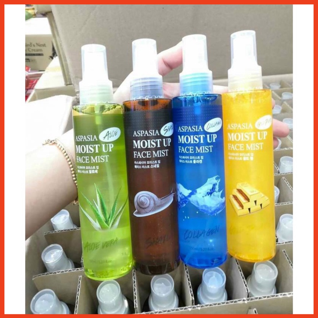 (Chính Hãng) Xịt Khoáng Aspasia 150ml Hàn Quốc