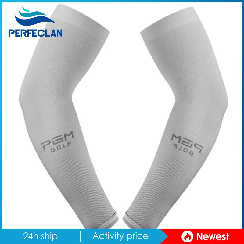 Vỏ Bọc Cánh Tay Chống Tia UV Màu Trắng Tiện Dụng Khi Chơi Golf / Đạp Xe