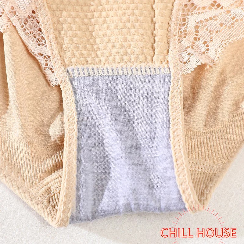 Quần lót Gen Bụng Chống Cuộn Viền Ren Nhật Munafie(chéo) - CHILLHOUSE