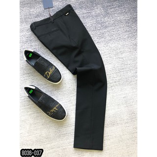 [Giá Sập Sàn] Quần Âu LV Nam SPF Đen Trơn Dáng Hàn Quốc Với Hai Màu Đen Xám_Quần Vải Nam