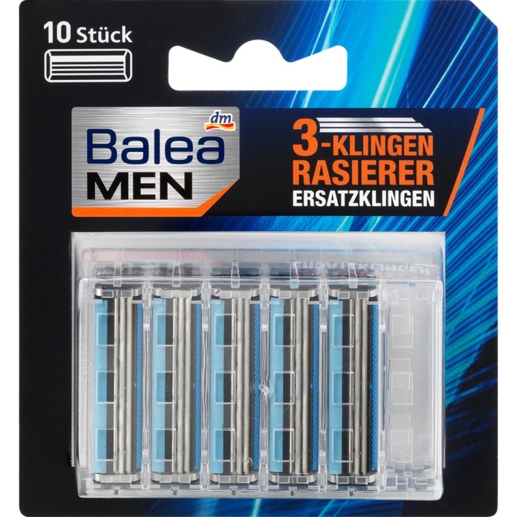 Dao cạo râu Balea Men chuẩn Đức, lưỡi dao được tinh chế đảm bảo cạo sát và thoải mái, Cam kết hàng chuẩn