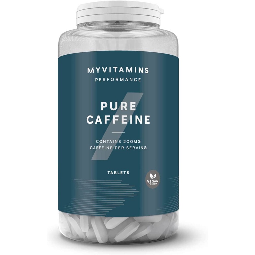 Myvitamins Pure Caffeine 200mg Viên Uống Bổ Sung Caffein Giúp Tỉnh Táo, Tăng Sức Mạnh Tập Luyện (100 Viên)