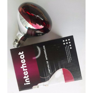 Bóng đèn úm gà , sưởi gia cầm hồng ngoại Interheat  200W - PTV