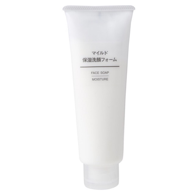 Sữa Rửa Mặt Tẩy Da Chết Muji Face Soap Scrub 200gr