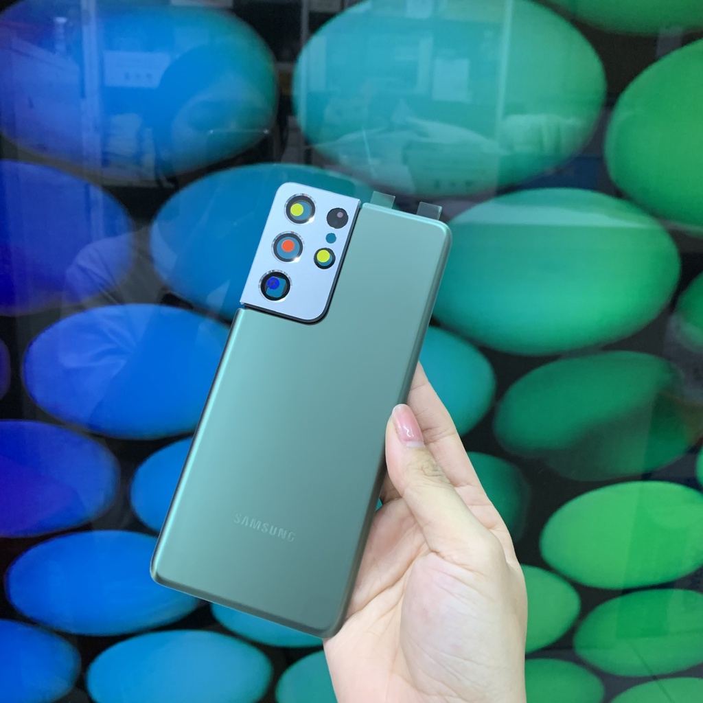 Nắp lưng liền kính camera SAMSUNG S21 Ultra