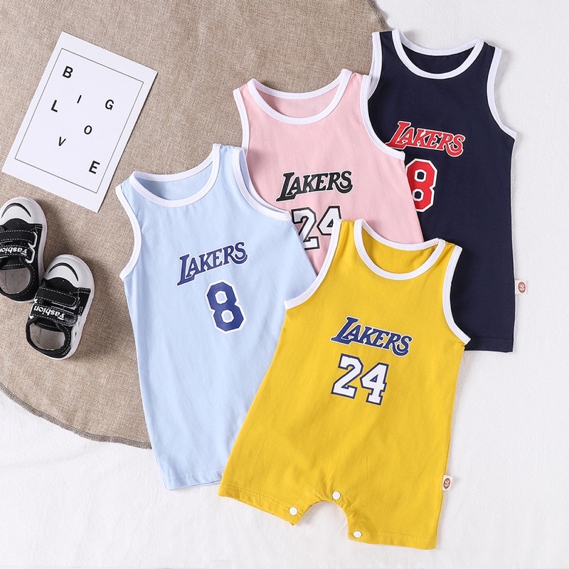 Body Đùi Mùa Hè Mỏng Mát Họa Tiết Bóng Rổ Cho Bé Sơ Sinh 𝟐𝟑𝐁𝐃𝐃𝐔