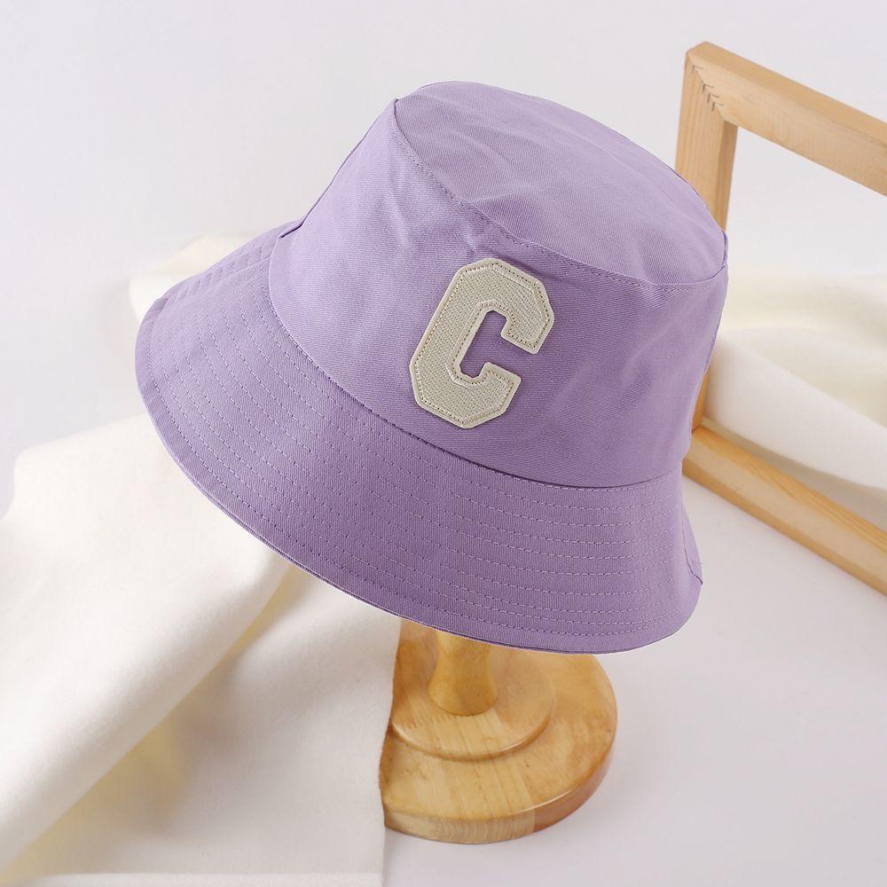 QQMALL Nón Vành Cotton Màu Sắc Đơn Giản Thời Trang Hàn Quốc