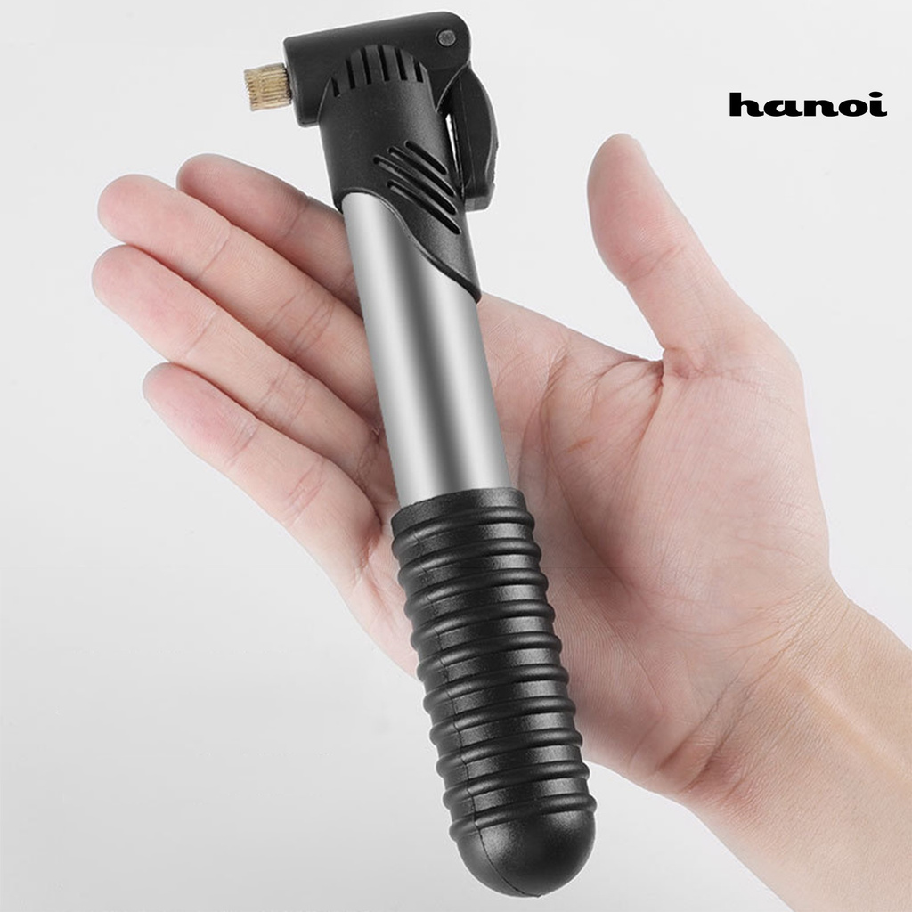 Dụng Cụ Bơm Xe Đạp Mini Bằng Thép Không Gỉ Tiện Dụng