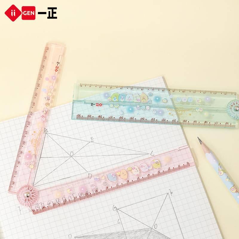 Thước Kẻ Kích Thước 30cm Họa Tiết Động Vật Dễ Thương Đa Năng Cho Học Sinh/ Văn Phòng