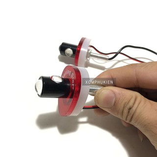 Xi Nhan Led Multi Có Viền Led Gắn Xe Máy [ 1 đôi ]