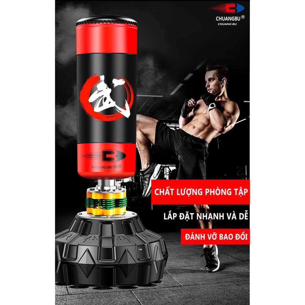 Bao cát boxing lật đật Bao cát đấm bốc Bao cát dùng tại nhà người lớn trẻ em dụng cụ tập gym Bao cát đấm bốc