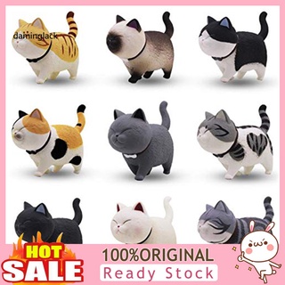 Lô hàng nhanh Set 9 mô hình con mèo đồ chơi có thể xoay dùng trang 