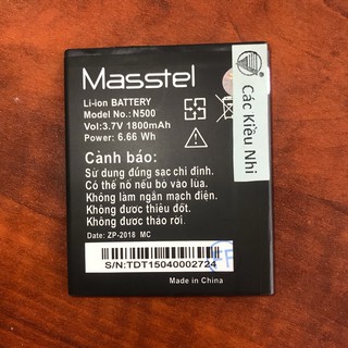 Pin Masstel N500 zin hãng