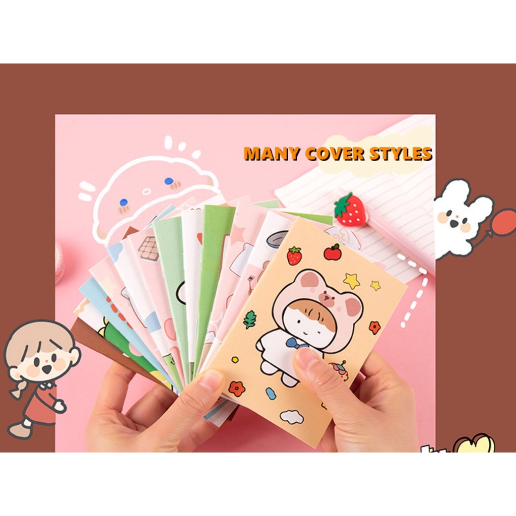[Deal 1k] Sổ Tay mini 32 Trang Cute Dễ Thương - VPP THIÊN ÁI