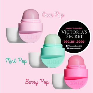 Son trứng Lip balm - hương dừa, berry, bạc hà của Victoria's Secret - Hàng nhập USA
