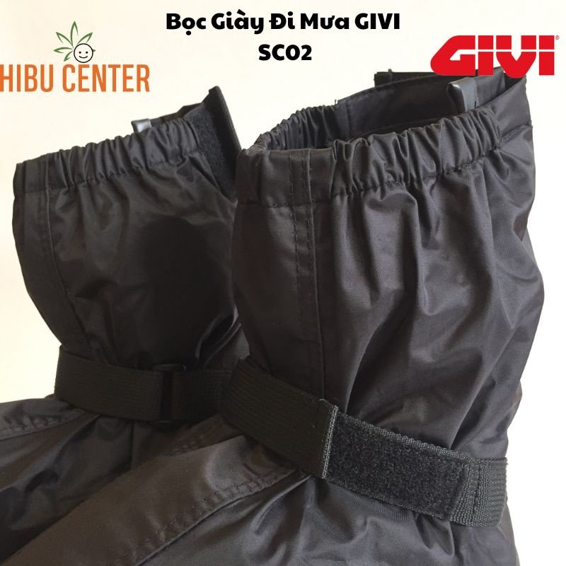 Ủng Đi Mưa GIVI Sc02 Màu Đen - Bọc Giầy Đi Mưa Givi | Chuyên Dụng Đi Mưa - Chính Hãng Givi | Hibucenter