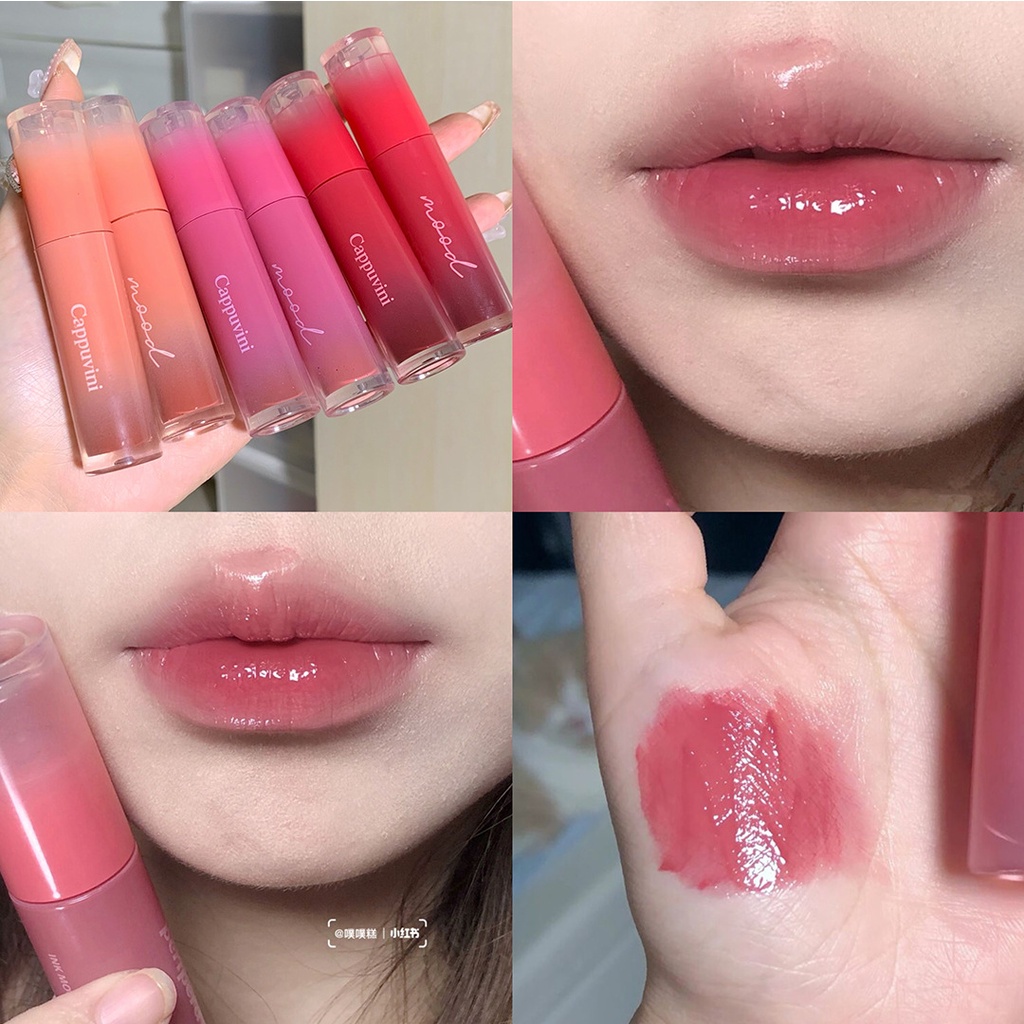 Son kem bóng CAPPUVINI dưỡng ẩm làm đẹp môi