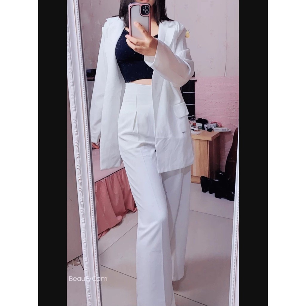 Quần suông ống rộng Momisa cạp cao chất đẹp đủ size- QS4 | BigBuy360 - bigbuy360.vn