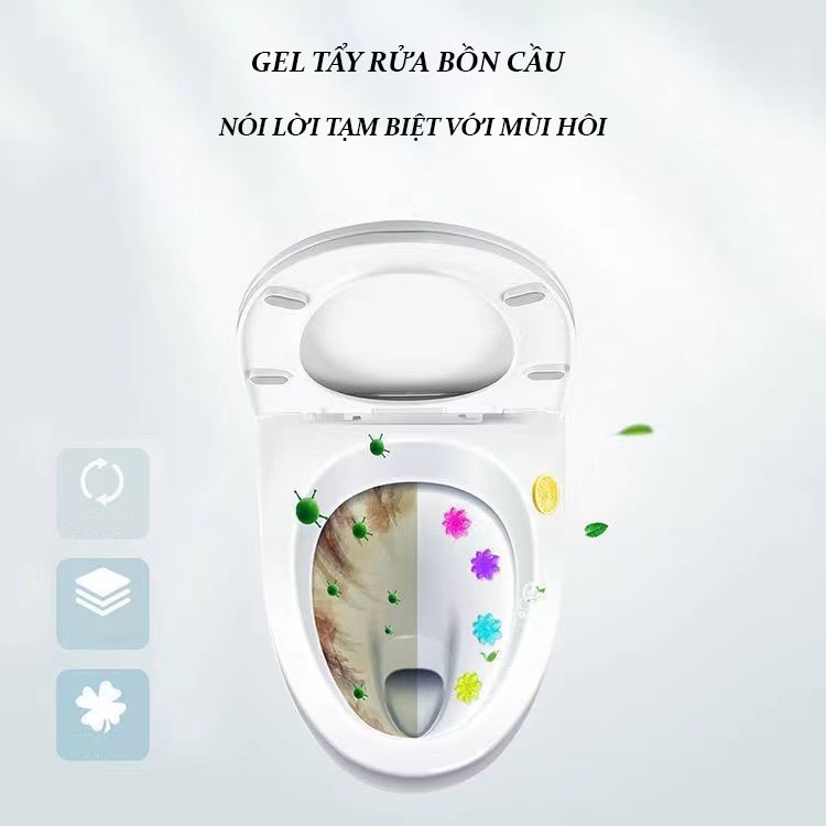 Gel khử mùi bồn cầu gel bồn cầu gel thơm bồn cầu sáp thơm bồn cầu gel tẩy bồn cầu