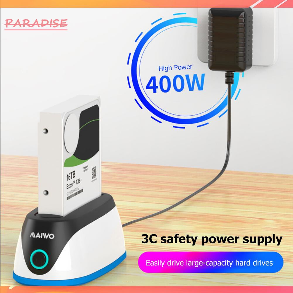 Bộ Chuyển Đổi Ổ Cứng Maiwo K306A Usb 3.0 Hdd Ssd 2.5 / 3.5 Inch