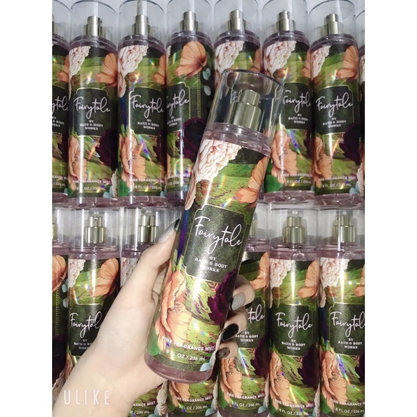 Body Mist xịt thơm toàn thân Fairytale Bath And Body Works Usa fullsize 236ML